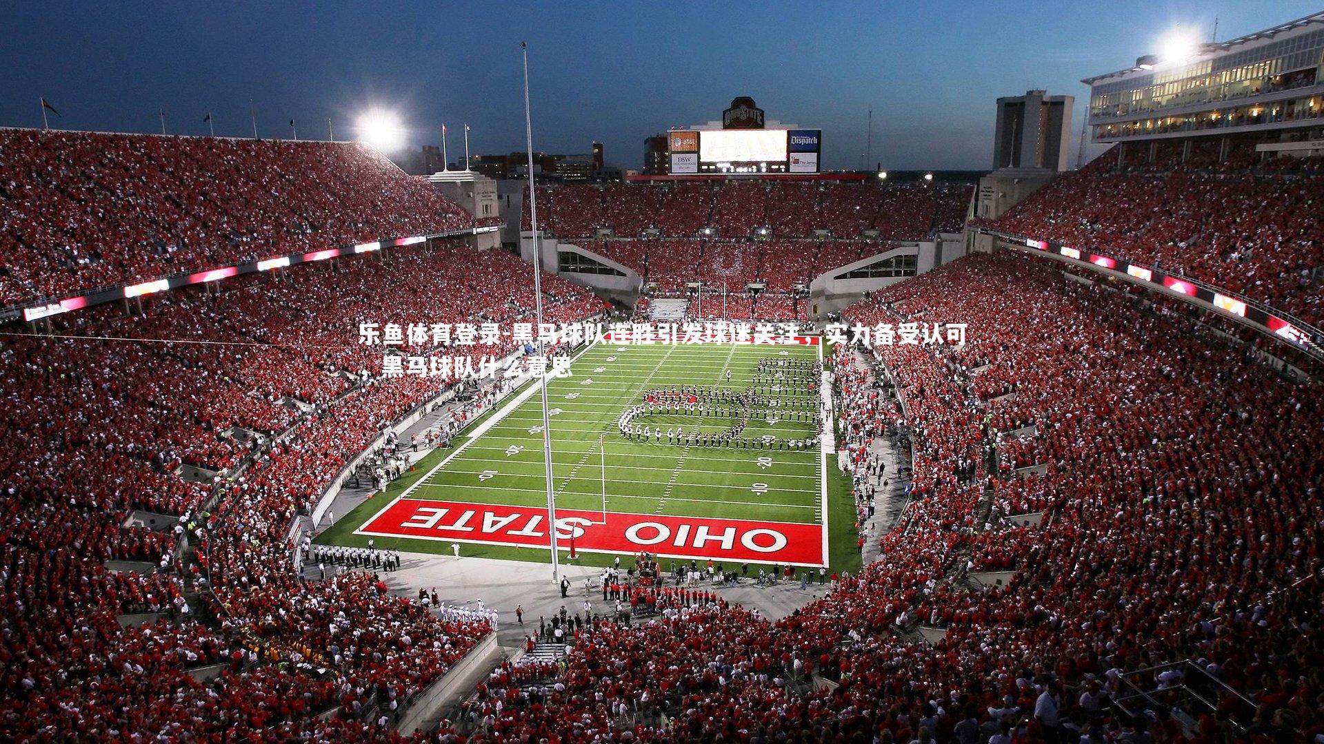 乐鱼体育登录-黑马球队连胜引发球迷关注，实力备受认可，黑马球队什么意思